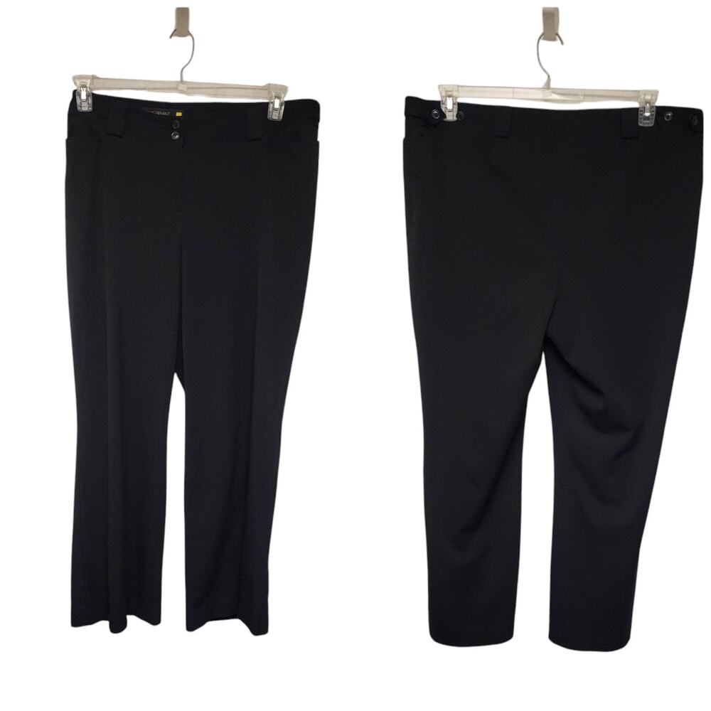 Lane Bryant Women's Plus Size 6 Black Wide Leg Casual/Business Dress Pants